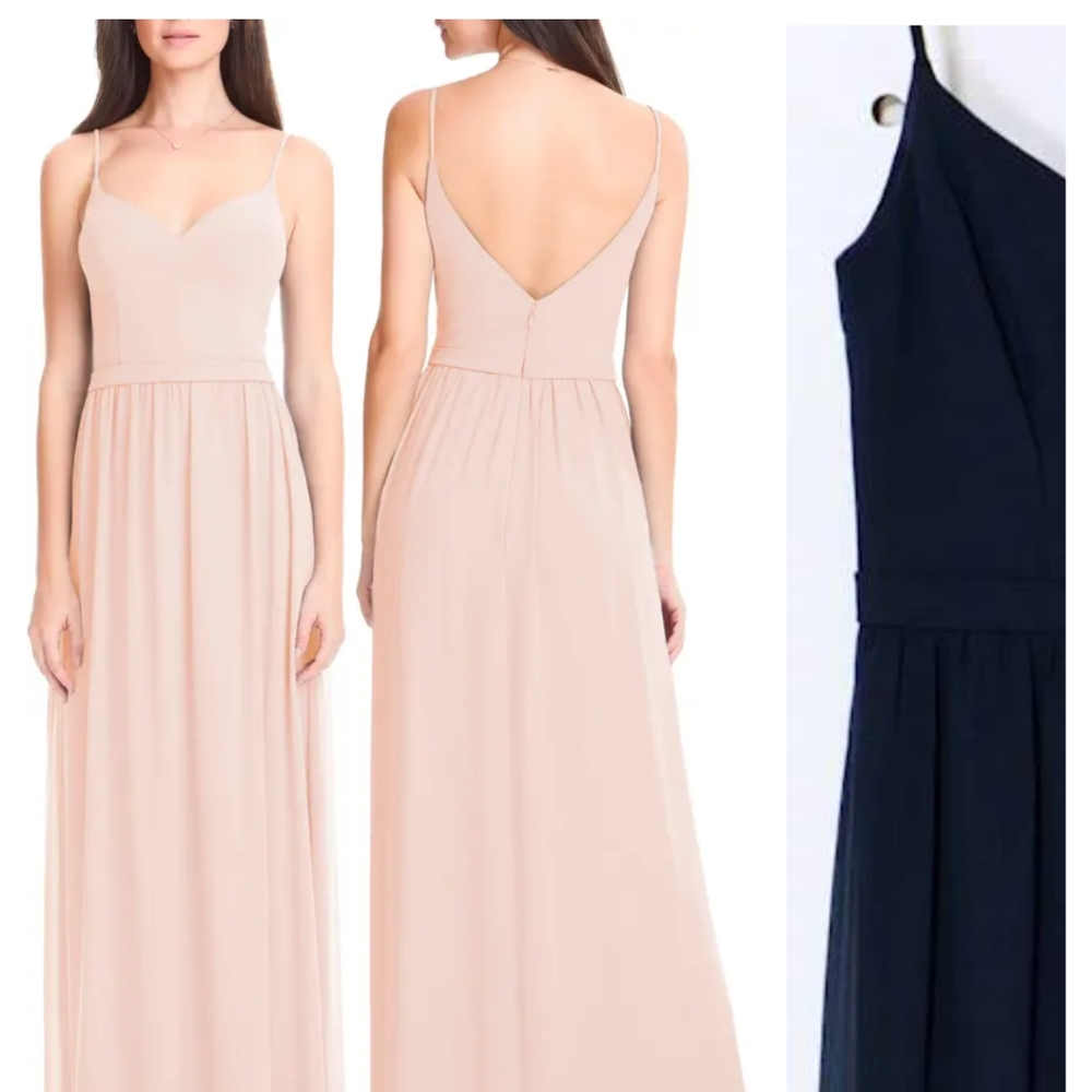 Bill Levkoff Chiffon A-Line - Petal Pink - Size 14